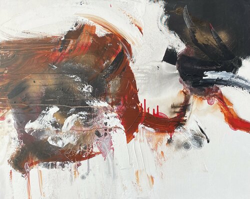 Burned earth von Tiny De Bruin, Malerei kaufen auf Singulart