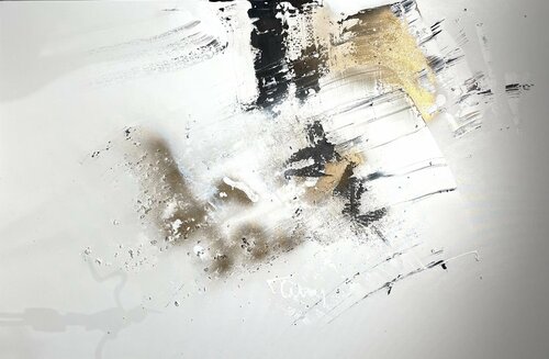 White is golden is golden is white von Tiny De Bruin, Malerei kaufen auf Singulart