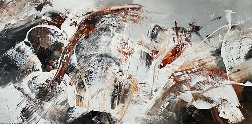 Deep brown earth di Tiny De Bruin, Pittura in vendita su Singulart