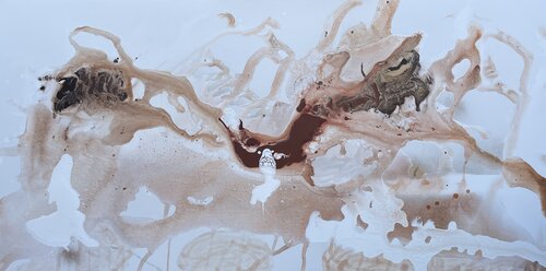 "Reunion under the Sun: A Joyful Encounter" van Tiny De Bruin, Schilderij te koop op Singulart