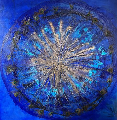 A midnights embrace van Tiny De Bruin, Schilderij te koop op Singulart