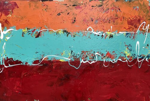 Landscape inspired by Rotkho Tiny De Bruin