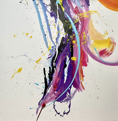 Ephemeral Horizons van Tiny De Bruin, Schilderij te koop op Singulart