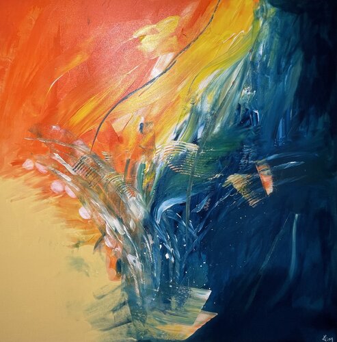 To energize 1 van Tiny De Bruin, Schilderij te koop op Singulart