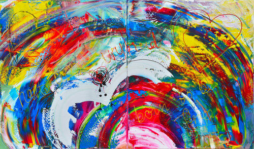 Free like a bird von Tiny De Bruin, Malerei kaufen auf Singulart