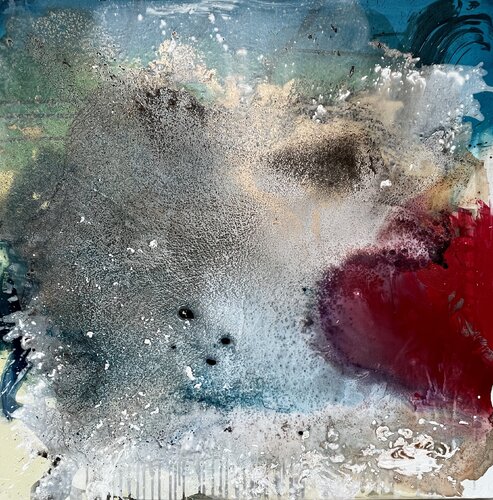 Golden love von Tiny De Bruin, Malerei kaufen auf Singulart