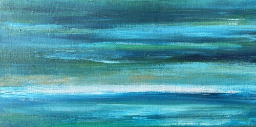 Azure Horizons 2 von Tiny De Bruin, Malerei kaufen auf Singulart