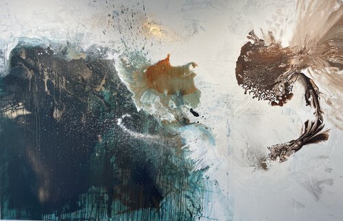 Green velvet de Tiny De Bruin, Pintura a la venta en Singulart