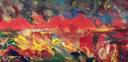 I climb every mountain by Tiny De Bruin, 絵画 for Sale on Singulart