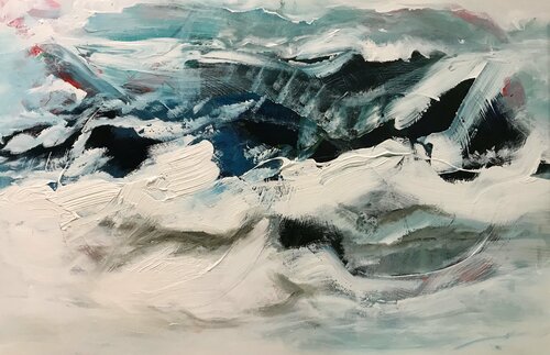 Water flows von Tiny De Bruin, Malerei kaufen auf Singulart