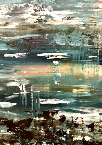 Seascape 6 van Tiny De Bruin, Schilderij te koop op Singulart
