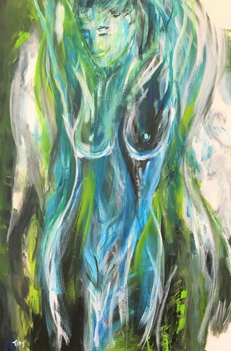 The girl in me van Tiny De Bruin, Schilderij te koop op Singulart