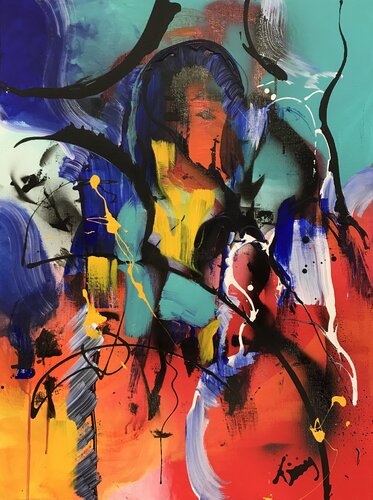 So many people to help von Tiny De Bruin, Malerei kaufen auf Singulart