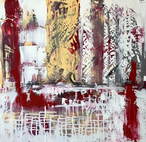 Abstract 6 van Tiny De Bruin, Schilderij te koop op Singulart