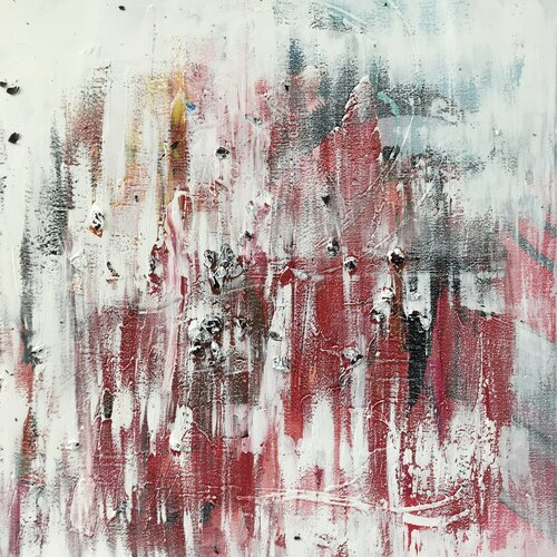 Roses are meant to be red von Tiny De Bruin, Malerei kaufen auf Singulart