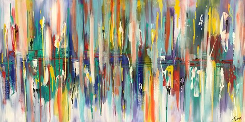 Skyscraper von Tiny De Bruin, Malerei kaufen auf Singulart