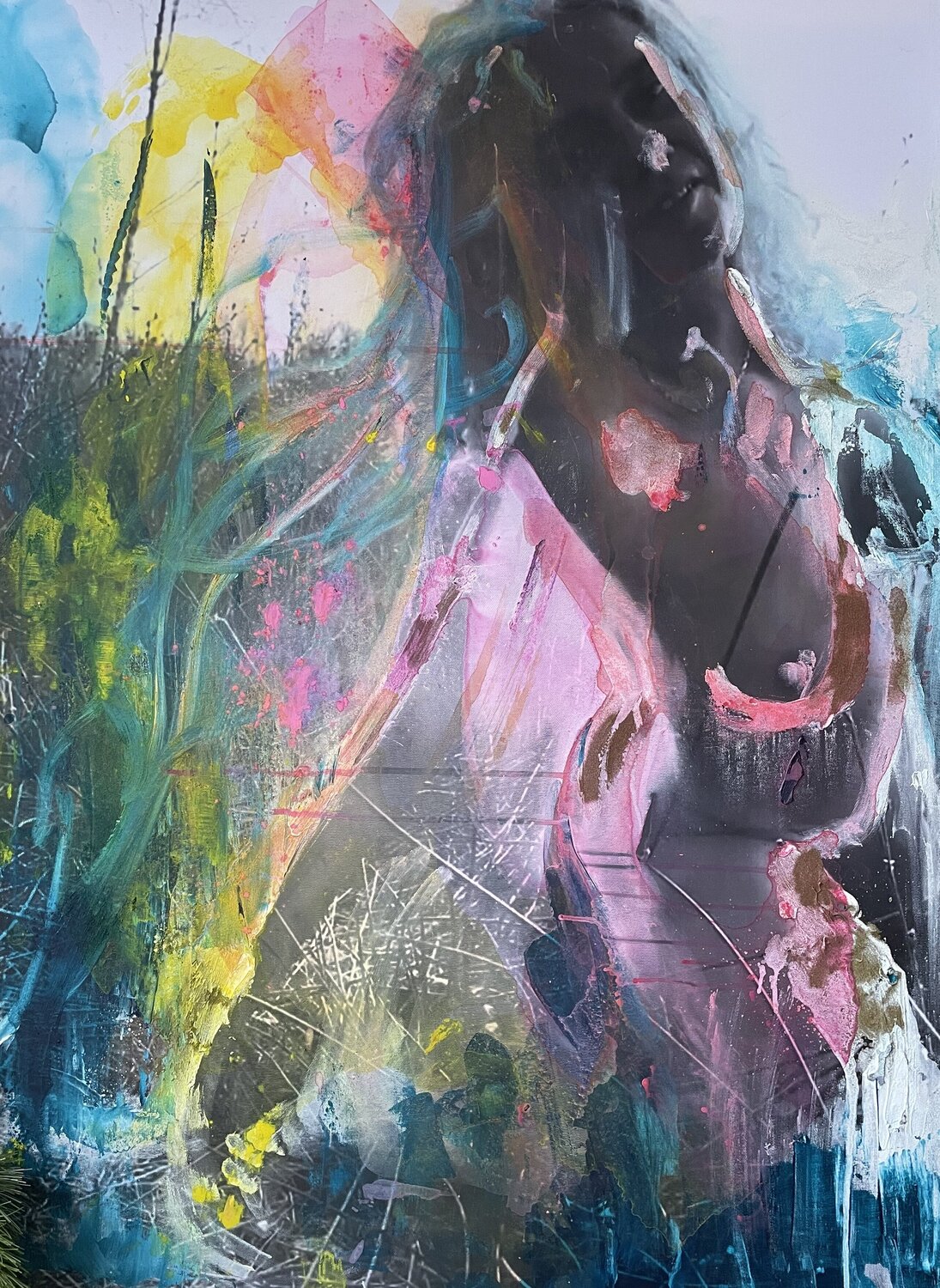 Abstracted woman Tiny De Bruin