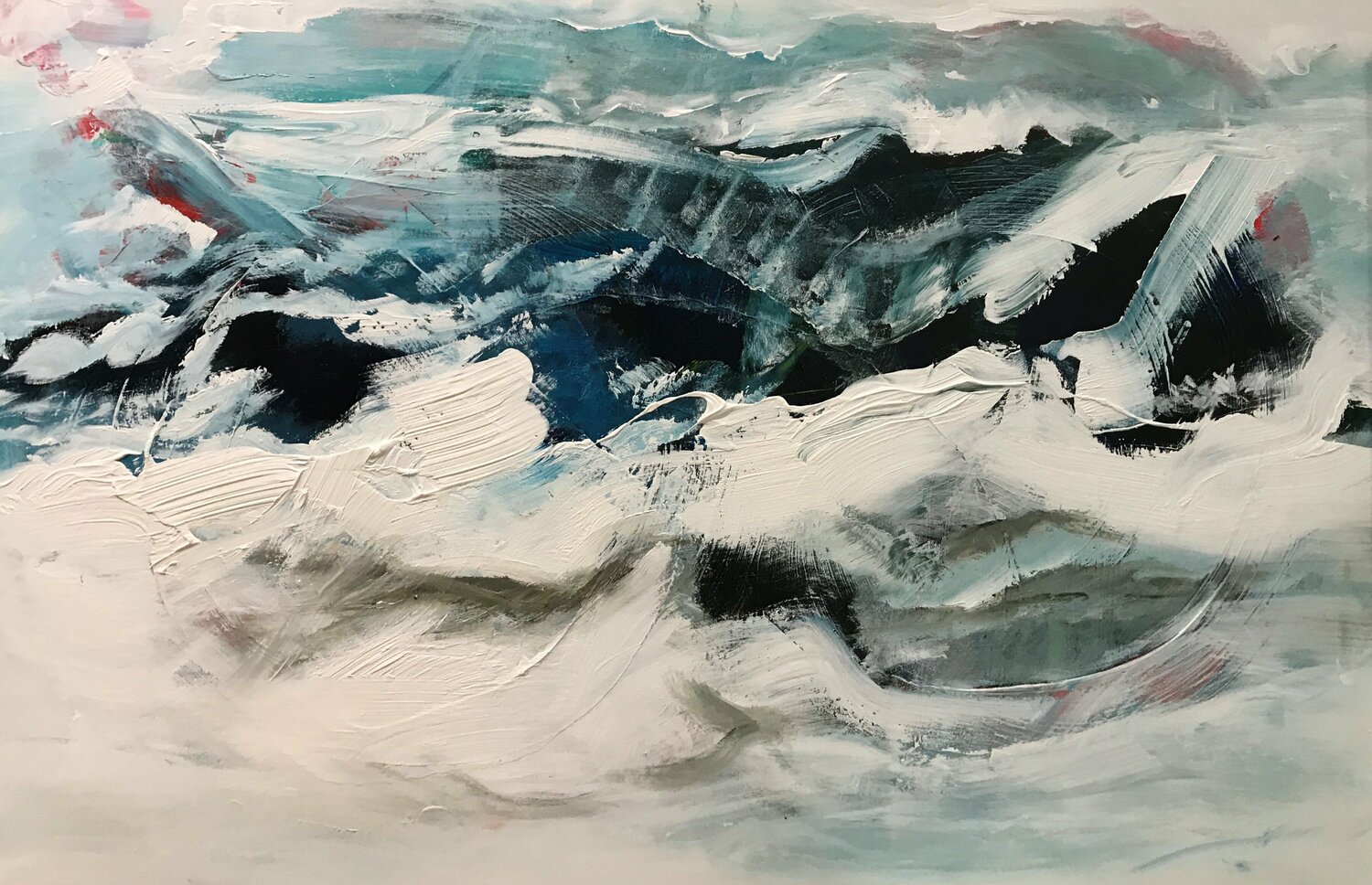 Water flows Tiny De Bruin