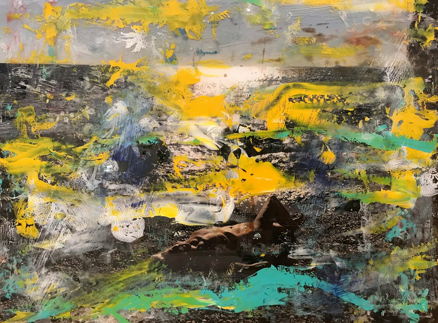 Nude on the beach Tiny De Bruin