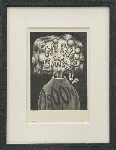 We Should Catch Up Soon  by Nigel Howlett, 종이 for Sale on Singulart