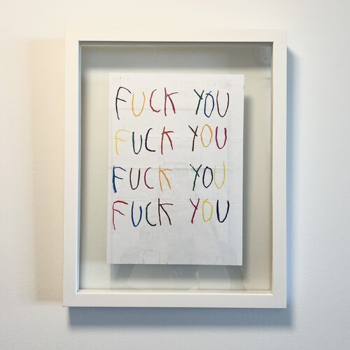 Fuck You von CB Hoyo, Werk auf Papier kaufen auf Singulart