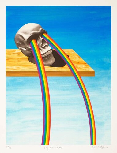 Cry Me a River van Patrick Hughes, Afdruk te koop op Singulart