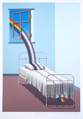 Greybow by Patrick Hughes, 인쇄 for Sale on Singulart