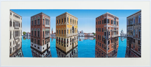 Canaletto by Patrick Hughes, Print for Sale on Singulart