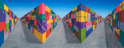 Gifts van Patrick Hughes, Afdruk te koop op Singulart