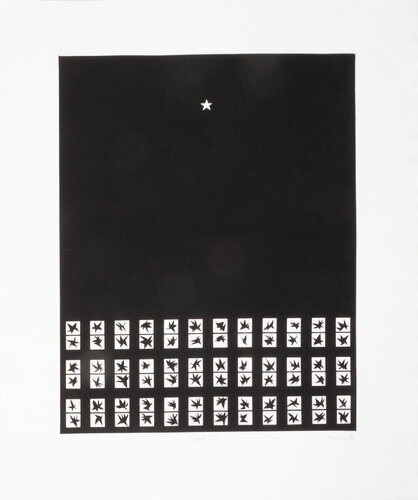 Black Stars van Patrick Hughes, Afdruk te koop op Singulart