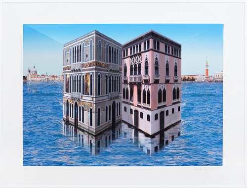 Canaluscious by Patrick Hughes, 인쇄 for Sale on Singulart