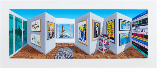 Popsicle by Patrick Hughes, 인쇄 for Sale on Singulart