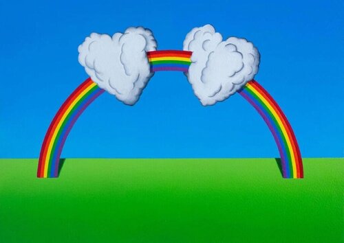 Love (A4) by Patrick Hughes, Print for Sale on Singulart