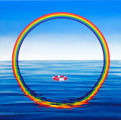 Roundbow by Patrick Hughes, 版画 for Sale on Singulart