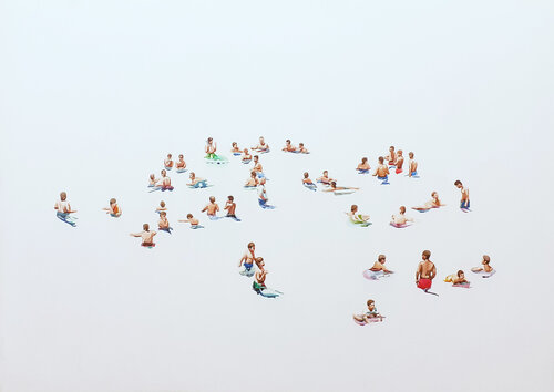 Submerged 2022 di Annabelle Shelton, Pittura in vendita su Singulart