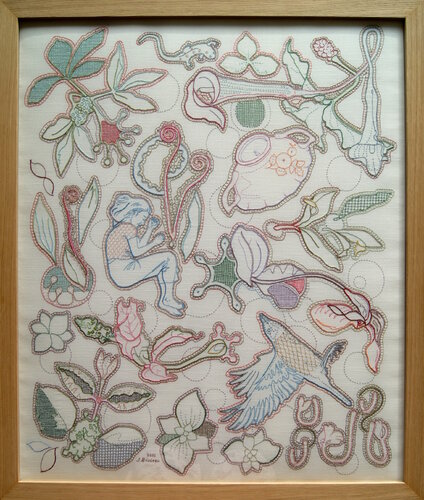 L'Île von Johanne Bilodeau, Textil kaufen auf Singulart