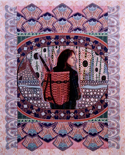 L'amie Rose van Johanne Bilodeau, Schilderij te koop op Singulart