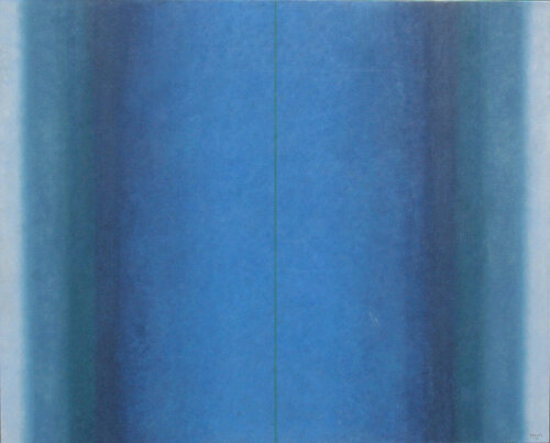 Untitled - Blue by Arcangelo Ianelli, 油畫 for Sale on Singulart