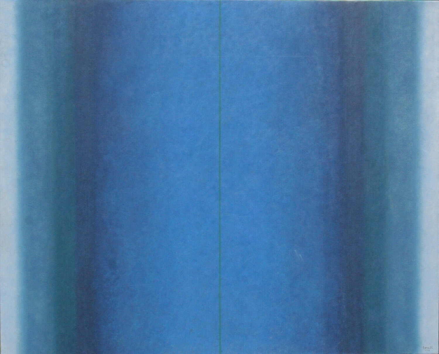 Untitled - Blue Arcangelo Ianelli Dipinto originale in vendita