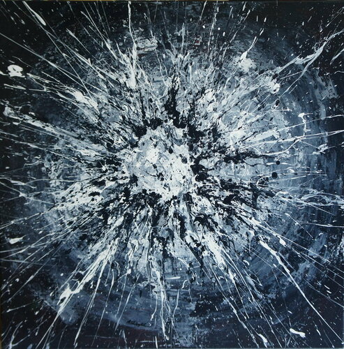 Beyond Iris by Ansgar Dressler, Painting for Sale on Singulart