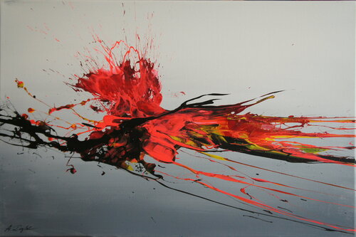 Dragon's Breath (Spirits Of Skies 024060) by Ansgar Dressler, Painting for Sale on Singulart