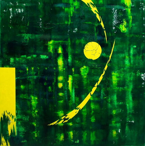 Torn by Ansgar Dressler, Painting for Sale on Singulart