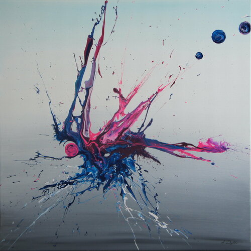 Emotional Release XV (Spirits Of Skies 036137) by Ansgar Dressler, Painting for Sale on Singulart
