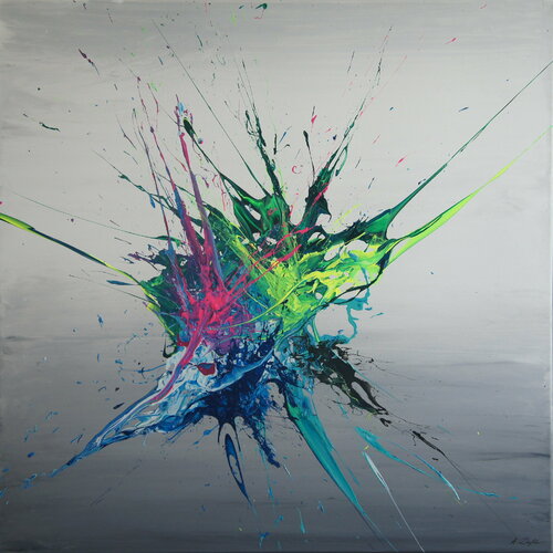 Emotional Release XVII (Spirits Of Skies 064139) by Ansgar Dressler, Painting for Sale on Singulart