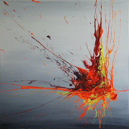 Wildfire Of Love (Spirits Of Skies 100125) by Ansgar Dressler, Painting for Sale on Singulart