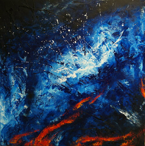 Deep-Sea Eruption by Ansgar Dressler, Painting for Sale on Singulart
