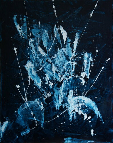 Cliffhanger Revealed by Ansgar Dressler, Painting for Sale on Singulart