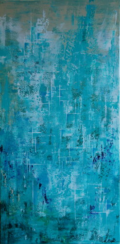 Emerald Dream II by Ansgar Dressler, Painting for Sale on Singulart