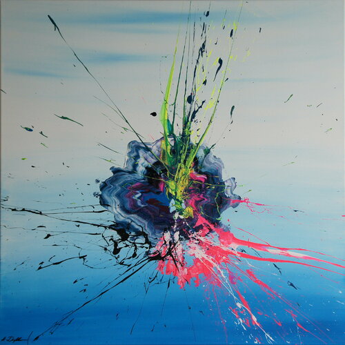 Emotional Release XVIII (Spirits Of Skies 064153) by Ansgar Dressler, Painting for Sale on Singulart