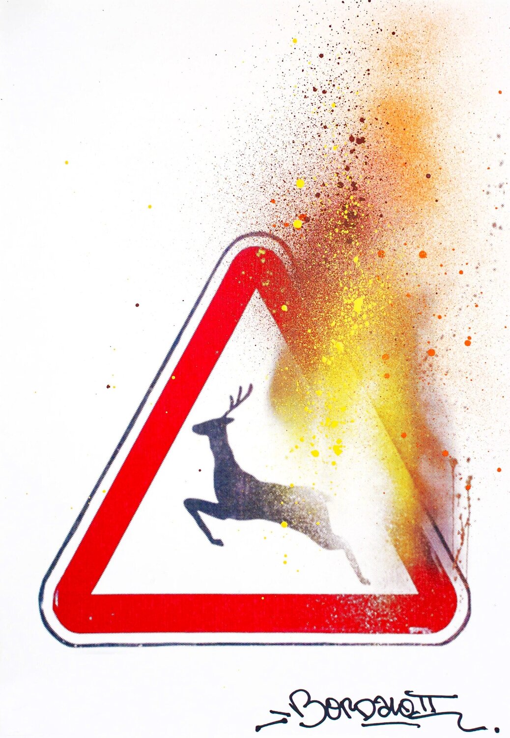 WILD WILD FIRES Bordalo II